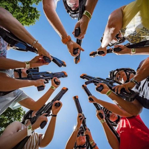 Laser game Team Building