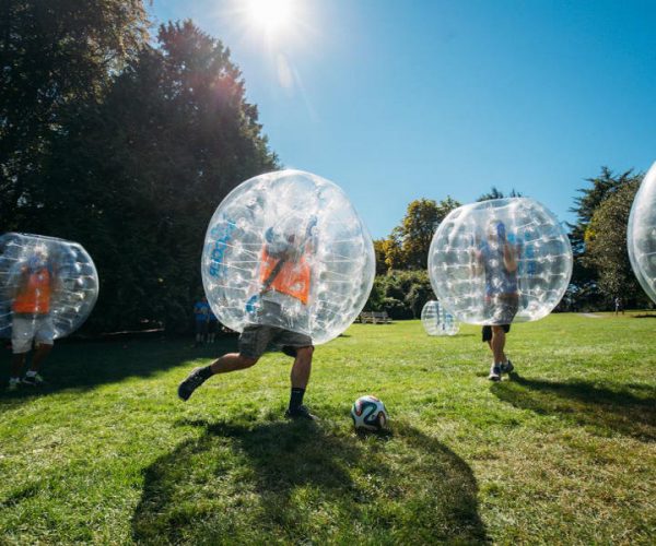 Bubble foot en plein air